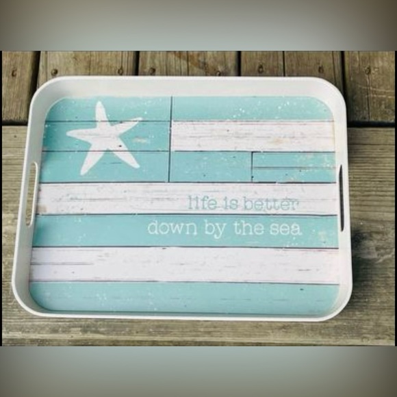 *Down By the Sea Decorative Tray - Picture 10 of 10